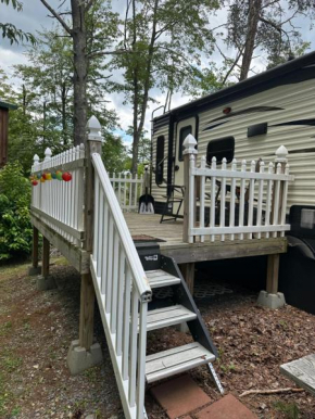 Comfy, quiet RV for your getaway